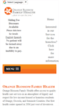 Mobile Screenshot of orangeblossomfamilyhealth.org